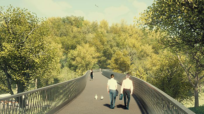 Geh- und Radwegbrücke Ravensburg